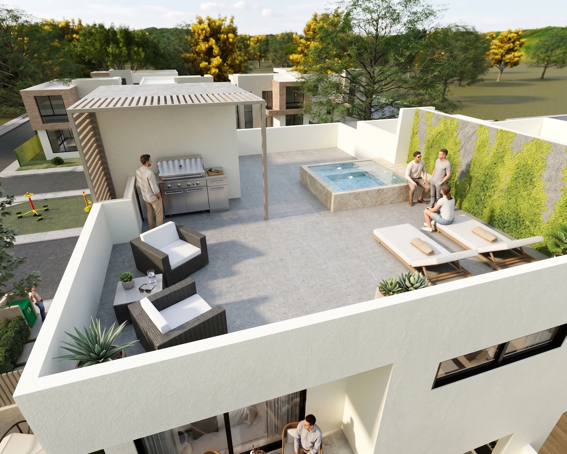 Rooftop opcional · costo adicional